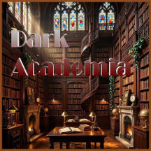 Dark Academia Library Botanical Gothic Collection