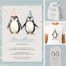 Party Penguins, waddle over birthday party