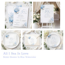 All I Sea Is Love Bridal Shower Coastal Suite