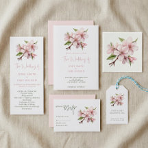 Cherry blossom flower, pretty wedding supplies