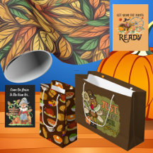 Fall & Thanksgiving Cards and Wrapping Products