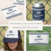 Navy Baseball Club Custom Player & Team