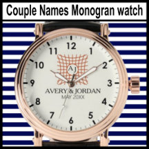 Customizable Couple Names watches 