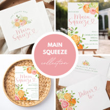 Main Squeeze Bridal Shower Collection 