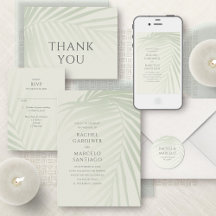 Palm Tree Beach Tropical Destination Wedding