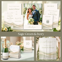 Sage Green and Ivory Wedding Collection