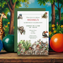 Boho Baby Safari Birthday Party