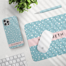 Blue Dalmatian Dots - Home Decor Collection