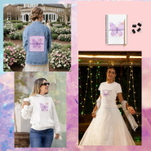 Purple Butterfly Lupus Warrior  