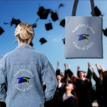  Blue graduation Cap  -  add year 