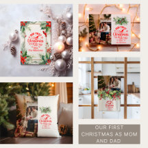 Our First Christmas as Mom and Dad 