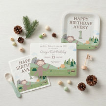 Slumberkins Bigfoot Birthday Party Collection