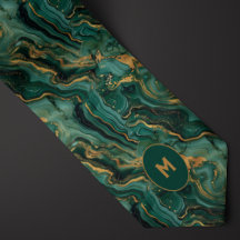 Marble Monogram Neckties