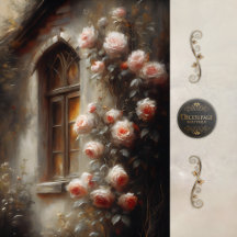 Blush Rose Reverie Decoupage Tissue Paper 