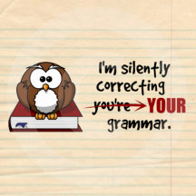 Silently Correcting Grammar Owl
