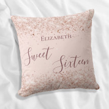 Sweet 16 pillows