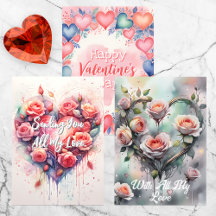 Valentine's Day Greeting Cards