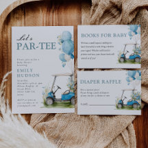 Golf Let's Par-tee Boy Baby Shower