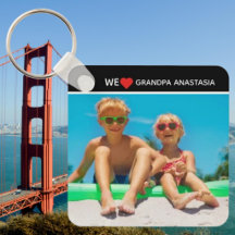 Personalized photo gift for Grandpa from children