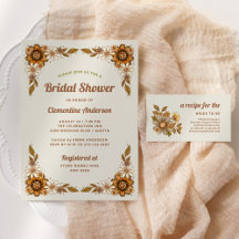 Retro Flowers   Bridal Shower