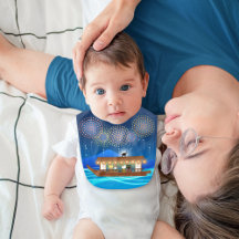 Cats Delighting in Fireworks Aboard a Houseboat