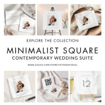 Contemporary Minimalist Square Wedding Suite