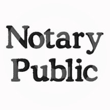 Notary Public Embroidered