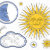 VINTAGE SUN AND MOON