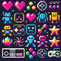 Retro Gaming & Pixel Art | Nostalgic 8-Bit Designs