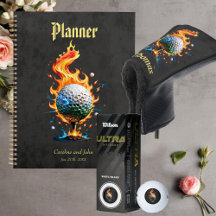 Bright white golf ball 