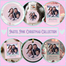 Pastel Pink Christmas 