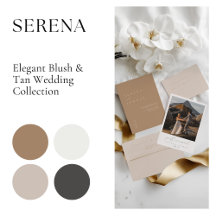 Serena • Elegant Black & White Industrial Wedding 