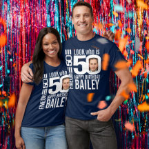 Milestone birthday t-shirts