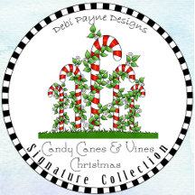 Candy Canes and Vines Christmas Collection