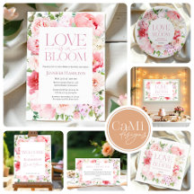 Love is in Bloom Wild Garden Bridal Shower