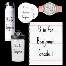 Note Book background Back to School Essentials