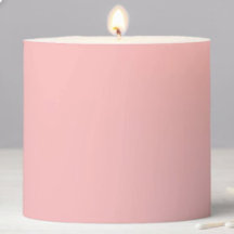 Soft Pale Color Candles