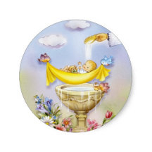 Baptism stickers
