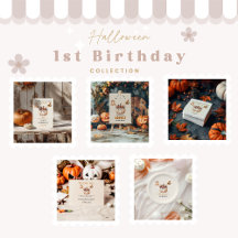 Boho Rainbow Spooky First Birthday