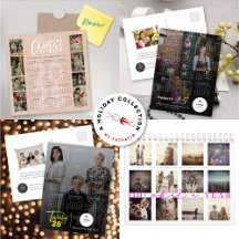 ALL 2025 CALENDAR PHOTO NEW YEAR HOLIDAY GREETINGS