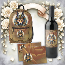 Steampunk Anubis Fox Portrait 