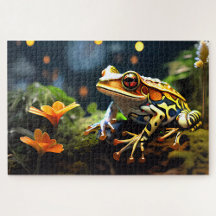 Costa Rican Frog Collection Jigsaw Puzzles