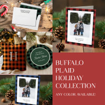 Cozy Buffalo Plaid Holiday Collection 