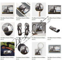 Gifts with the black church Of Budir design