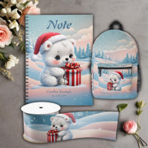 Little Christmas polar bear 