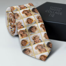 Photo Collage Neck Ties