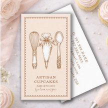 Artisan Cupcake Bakery Branding