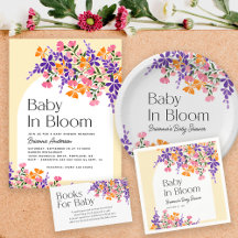 Baby in Bloom Spring Floral Baby Shower