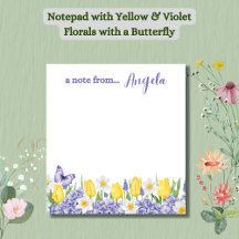 Wildflowers & Tulips Notepads