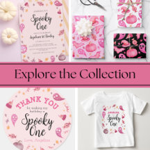 Pink Spooky One Halloween Birthday Party